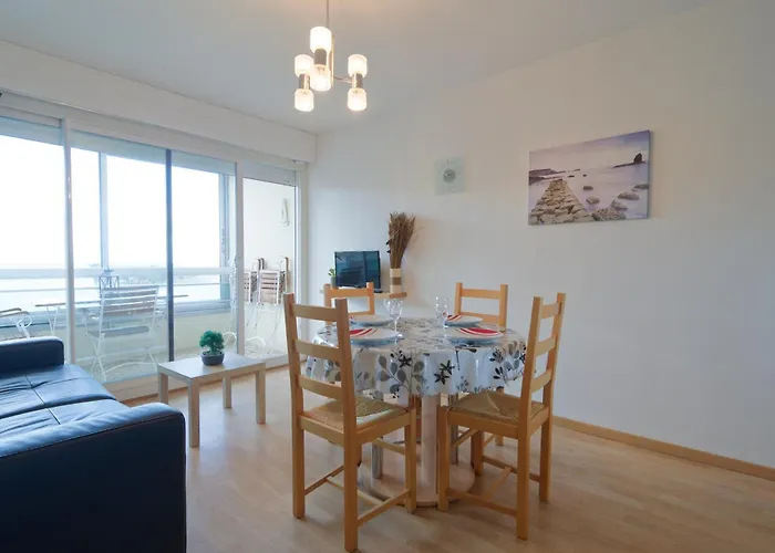 公寓 Label Bleu - 300m De La 库尔瑟勒·苏尔·梅尔